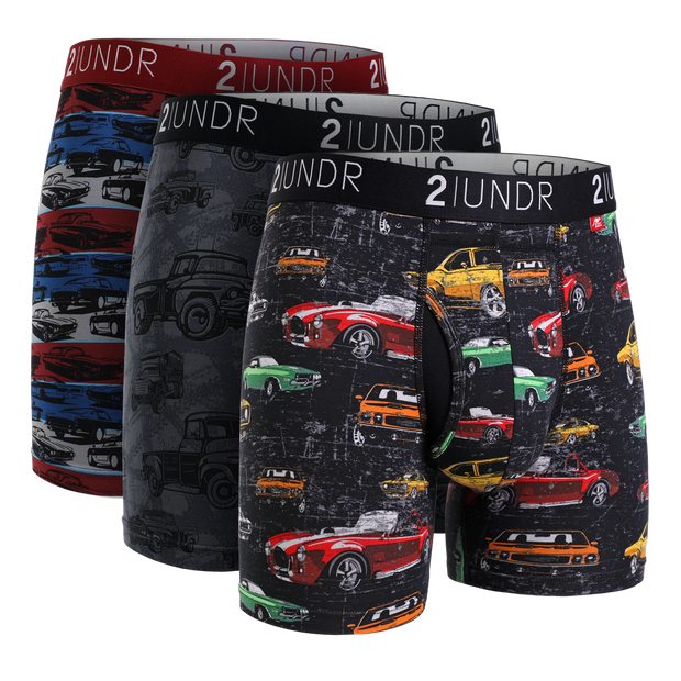 Swing Shift Boxer Brief 3 Pack Boxset - R Pace/V Muscle/Trucked