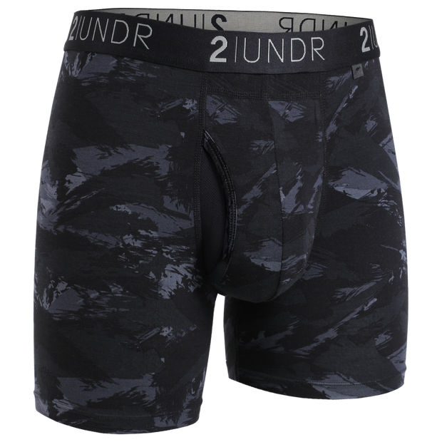 Swing Shift Boxer Brief 3 Pack Boxset - Black-Blue-Red Storm