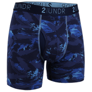 Swing Shift Boxer Brief 3 Pack Boxset - Black-Blue-Red Storm