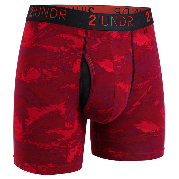 Swing Shift Boxer Brief - Red Storm