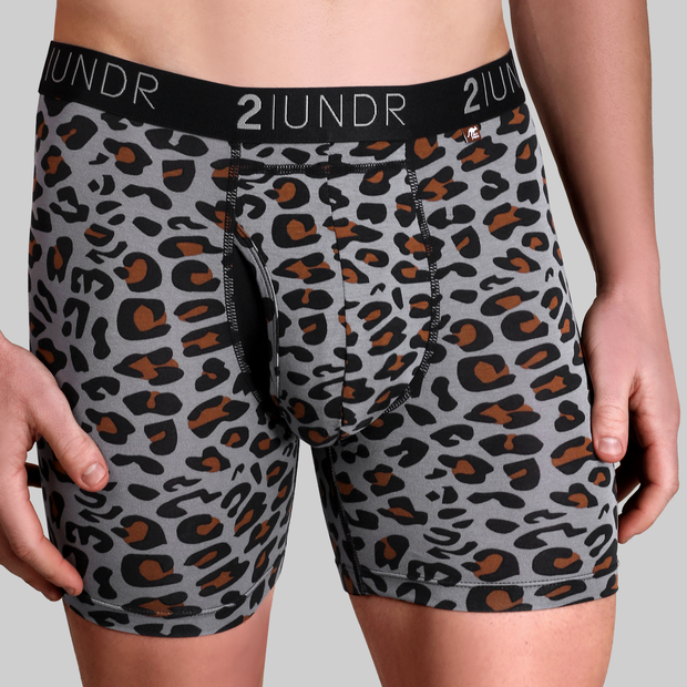 Swing Shift Boxer Brief -  Leopard