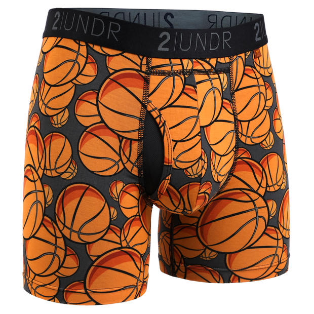 Swing Shift 6" Boxer Brief - Hoops