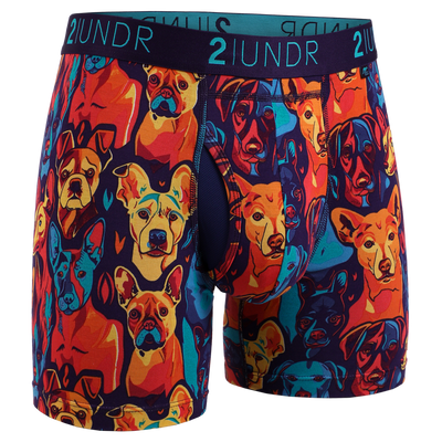 Swing Shift 6" Boxer Brief - Mans Best Friend