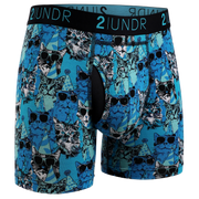 Swing Shift 6" Boxer Brief - 3 Pack Boxset - Friend/Turtle/Kitty