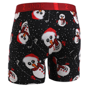 Swing Shift 6" Boxer Brief - Black Frost