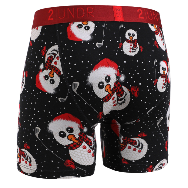 Swing Shift 6" Boxer Brief - Black Frost