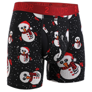 Swing Shift 6" Boxer Brief - Black Frost
