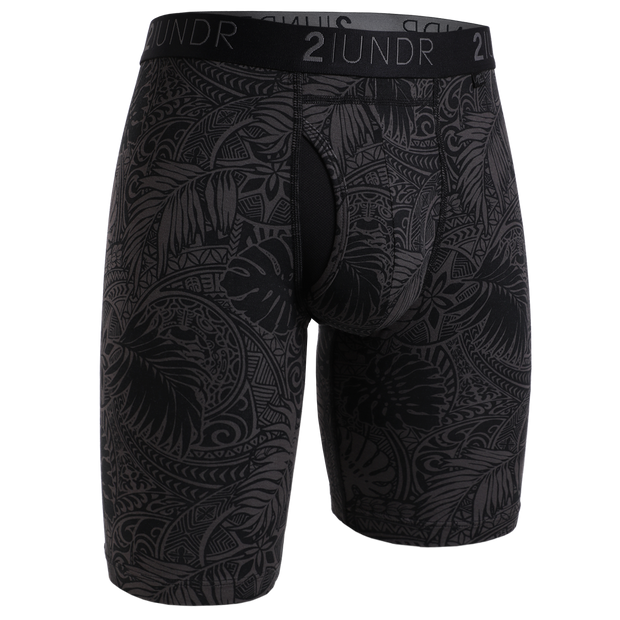 Swing Shift 9" Long Leg - Coastal Black