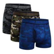Sport Shift 3" Trunk - Army/Blackout/Nightout - 3 Pack