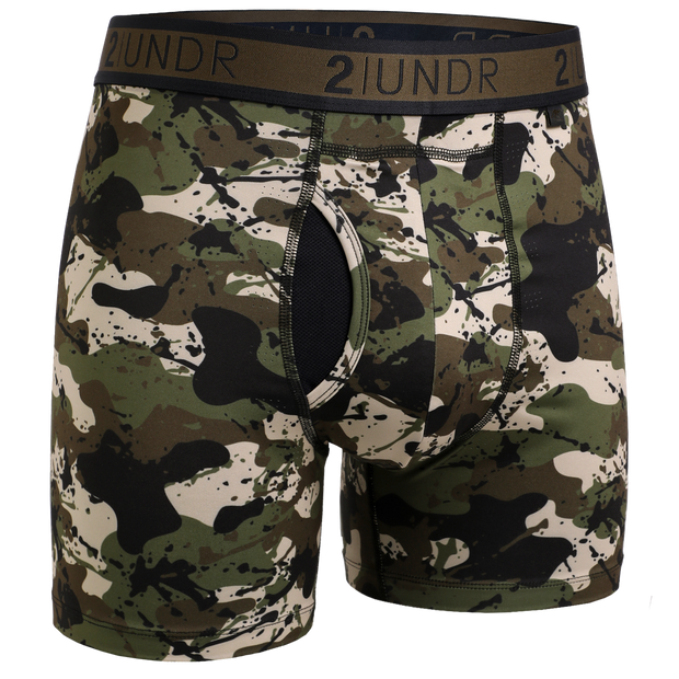 Sport Shift 6" Boxer Brief - Army