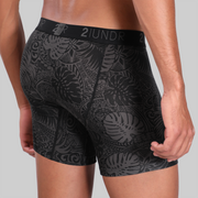 Swing Shift 6" Boxer Brief - Coastal Black