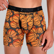Swing Shift 6" Boxer Brief - Hoops