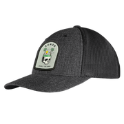 Snap Back Mesh Solid Patch Hat - Island Resort