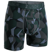 Swing Shift Boxer Brief 2 Pack - Water - Forest Camo