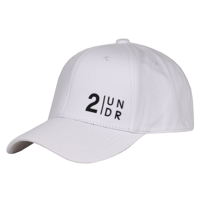 Snap Back Solid Hat - White
