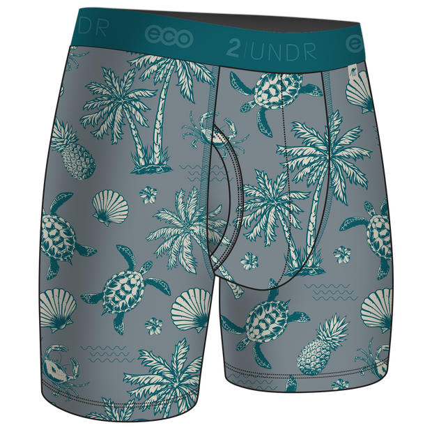 Swing Eco Shift Boxer Brief Print 3 Pack - Fir-Tortugas-Undrsea