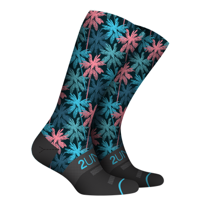 Flex Printed Crew Sock - Palmsy
