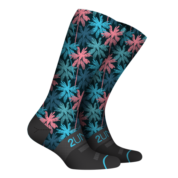 Flex Printed Crew Sock - Palmsy